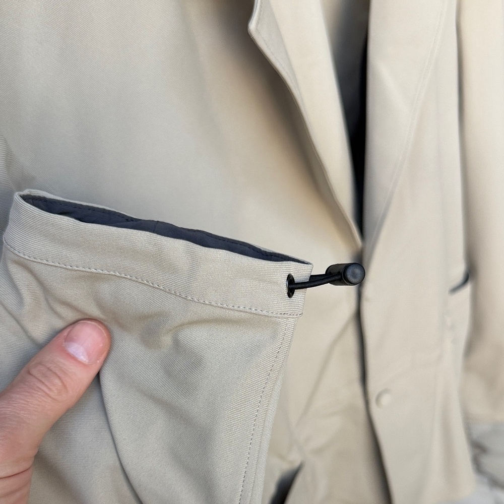 Lululemon Beige Button Blazer Jacket - image 3